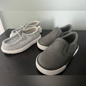 SET OF TWO Toddler Slip On Shoes